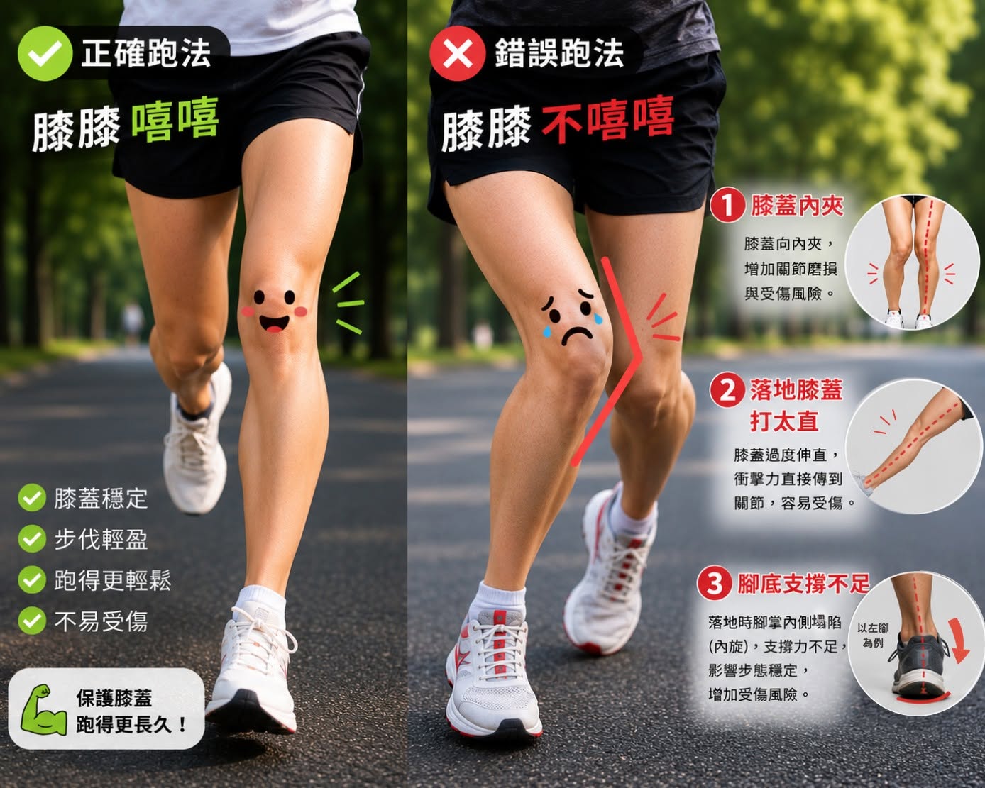 跑步膝蓋痛原因解析｜步態分析與足壓檢測改善跑姿，預防運動傷害